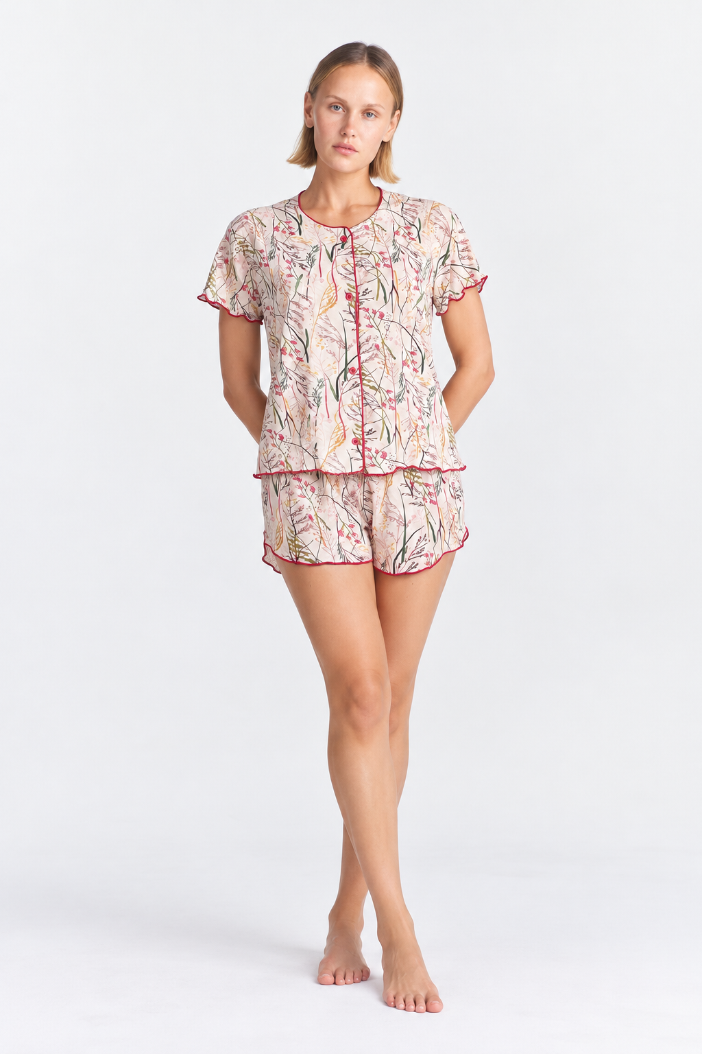 The Flora Printed Pajamas