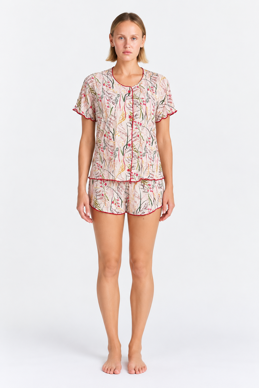 The Flora Printed Pajamas