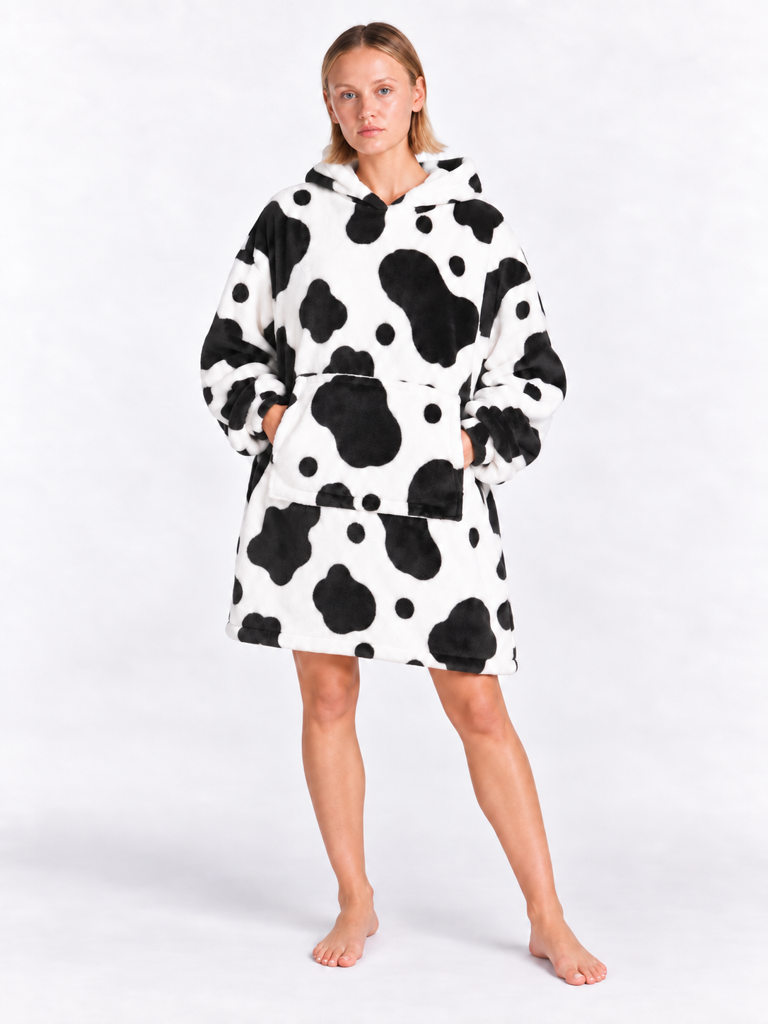 Mila Plush Hoodie Dress