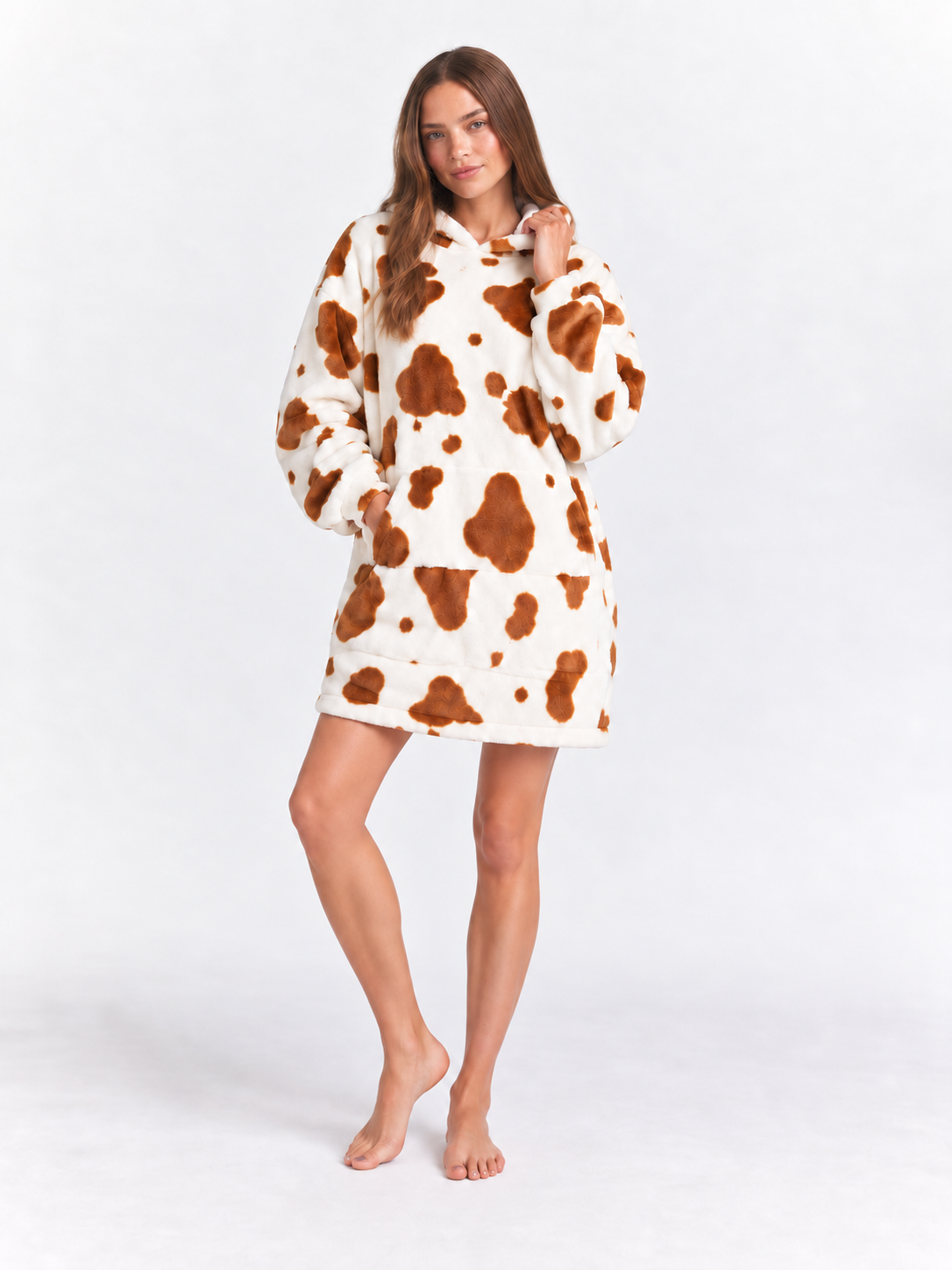 Mila Plush Hoodie Dress