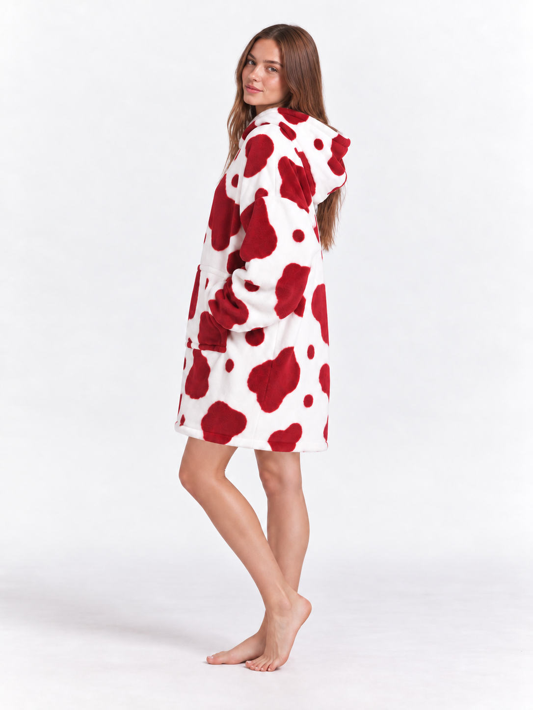Mila Plush Hoodie Dress