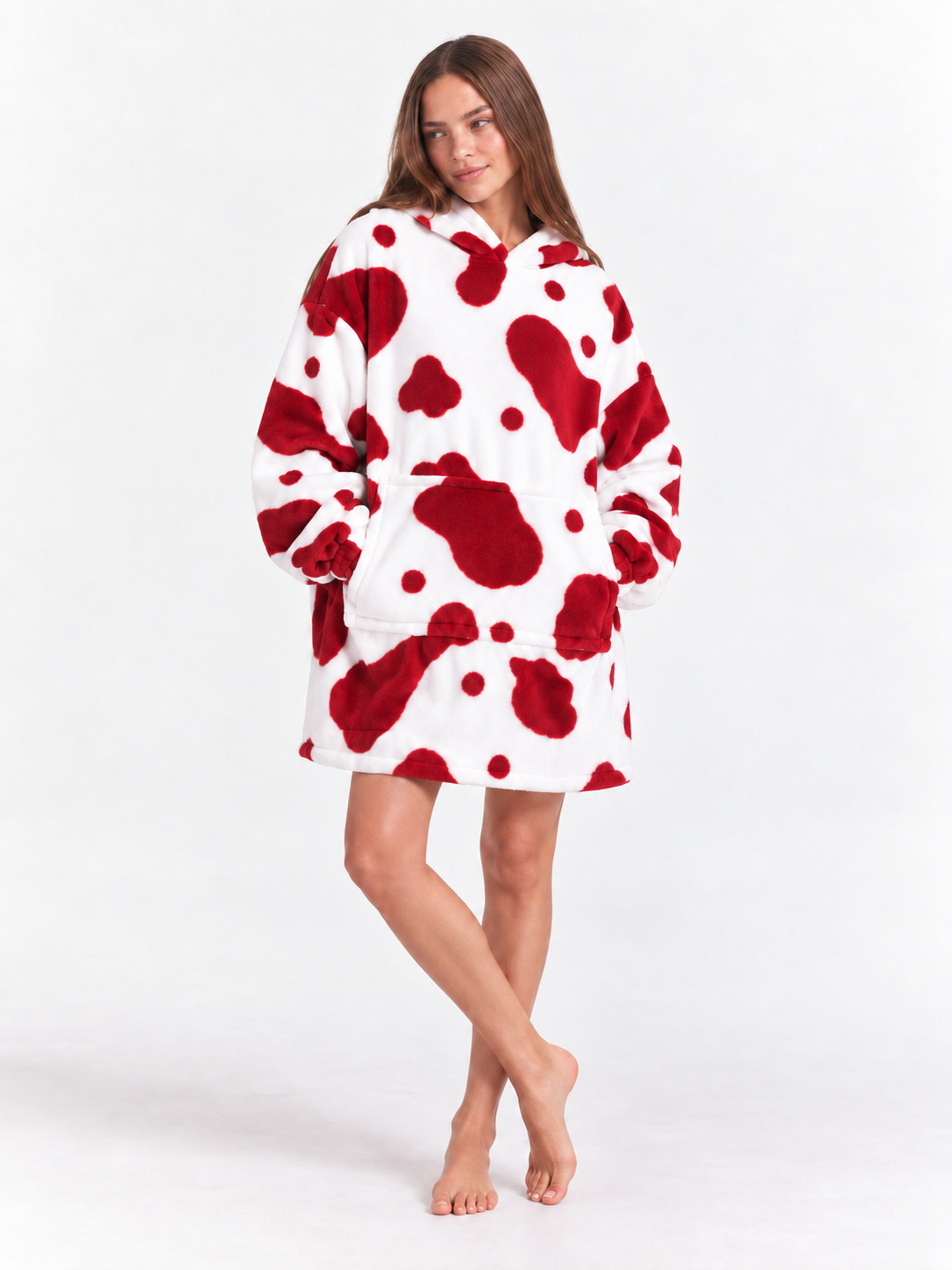 Mila Plush Hoodie Dress